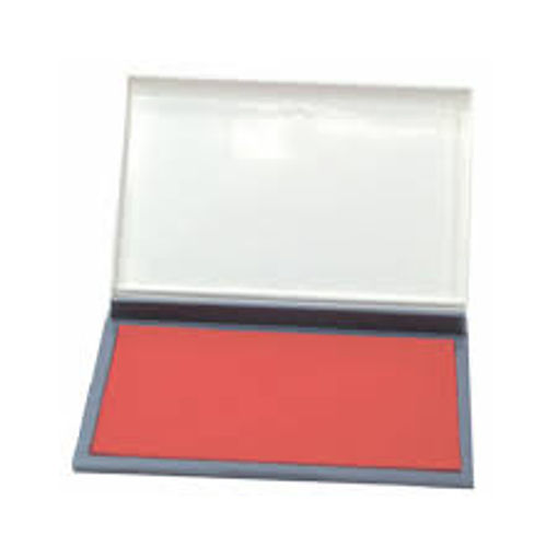 Picture of STAMP PAD 110X70MM RED